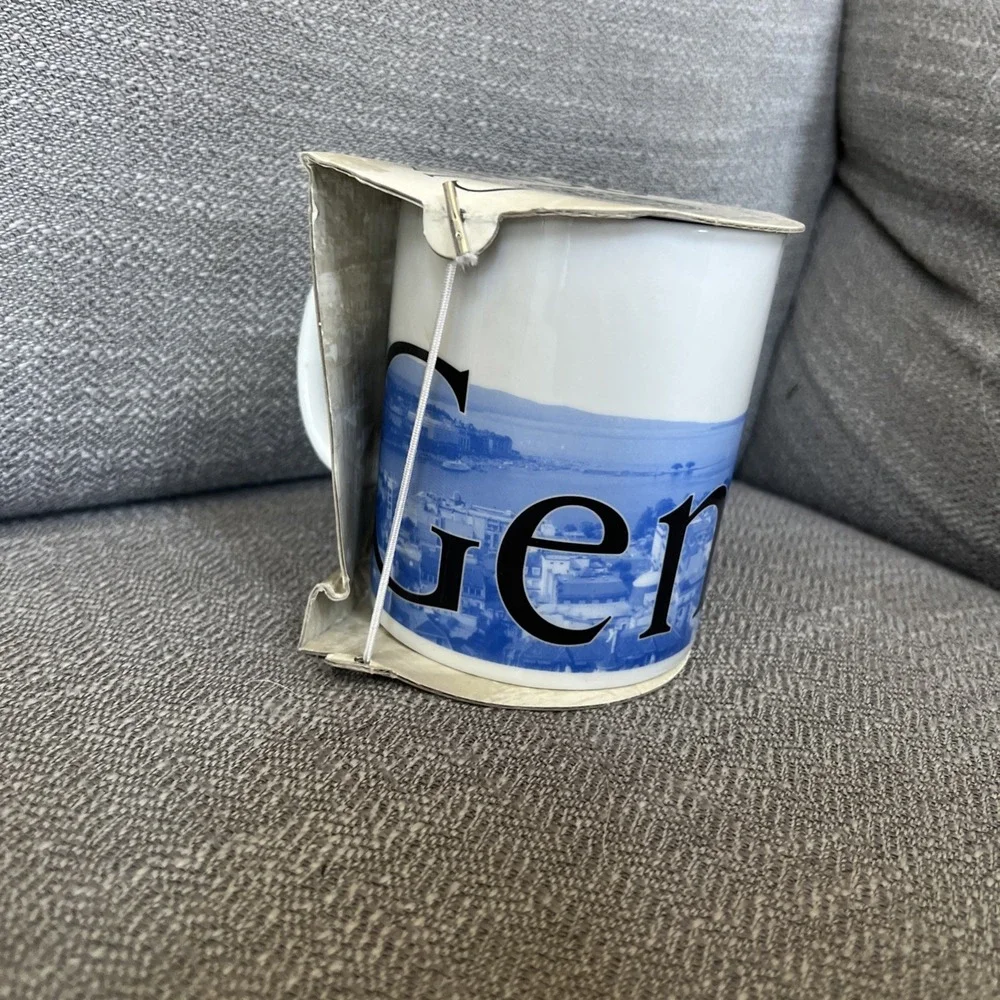 Starbucks 2002 City Mug Collector Series Geneva Global Icon Coffee/Tea Mug